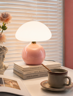 Decorative Glass Mushroom Night Light