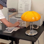 Mid-Century Modern Pumpkin Desk Lamp