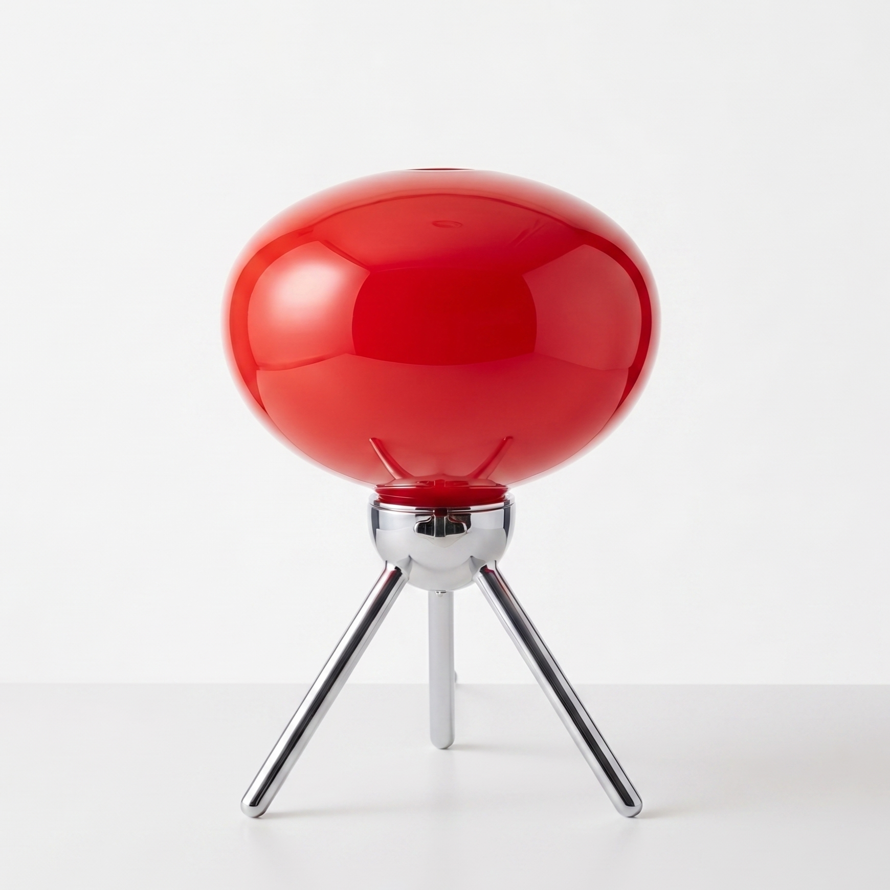 Retro Glass Mushroom Bedside Lamp